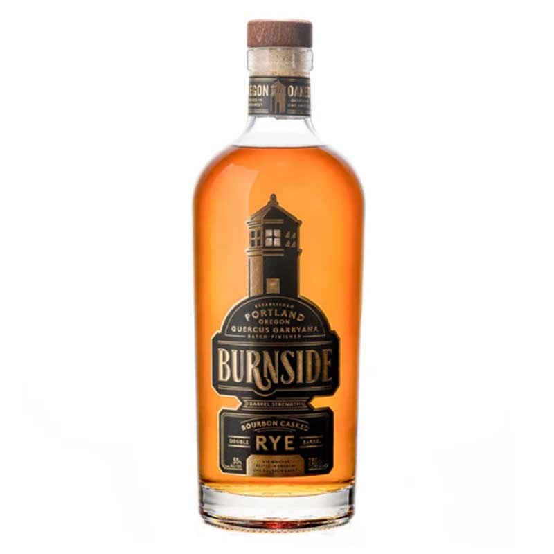 Burnside Black Bourbon Casked Barrel Strength Rye Whiskey 750ml