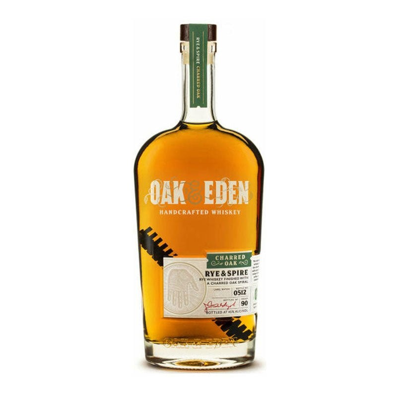 Oak & Eden Charred Oak Rye and Spire Whiskey 750ml