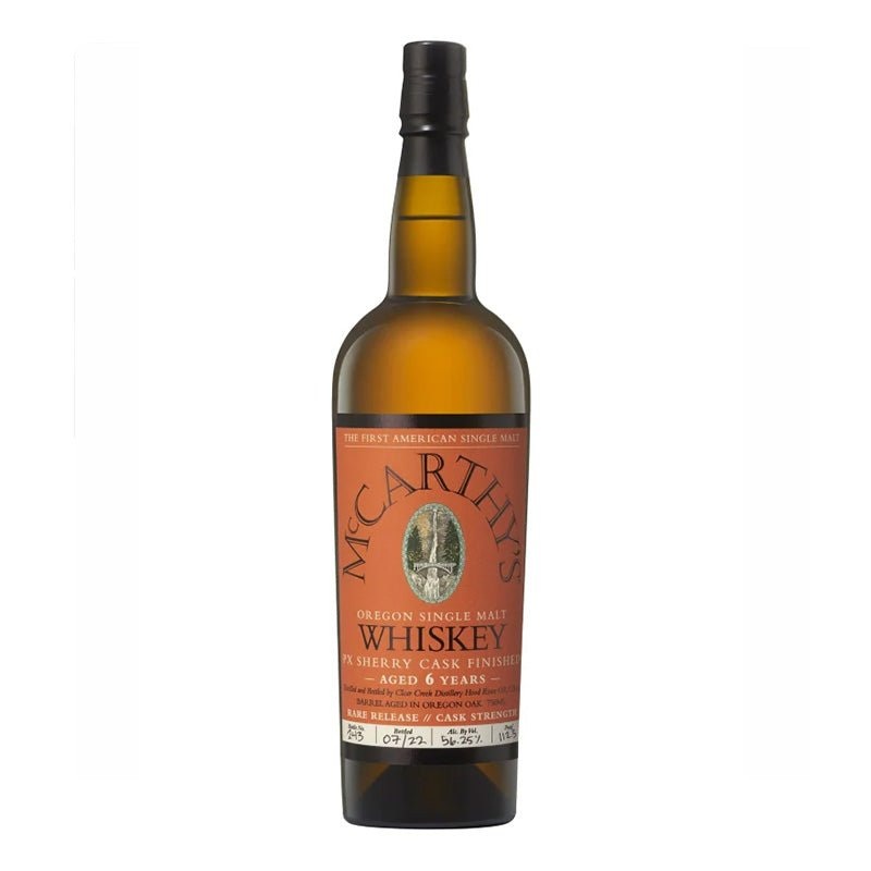 McCarthy’s 6 Years PX Sherry Cask Finished Oregon Whiskey 750ml