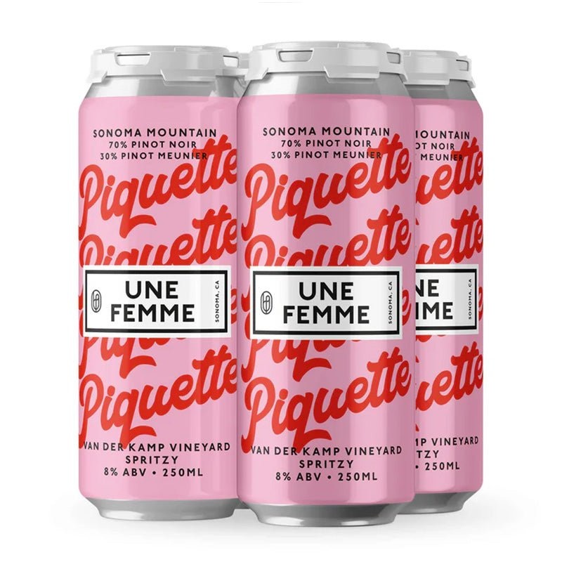 Une Femme Piquette Pinot Noir Canned cocktail 4/250ml