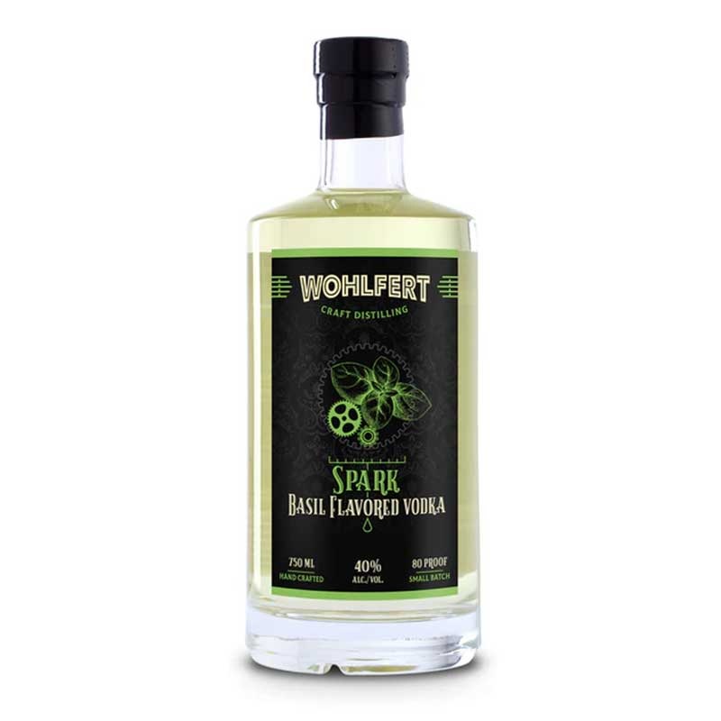 Wohlfert Craft Distilling Spark Basil Flavored Vodka 750ml