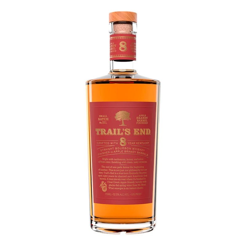 Trails End 8 Year Old Bourbon Finished in Apple Brandy Barrels 750ml