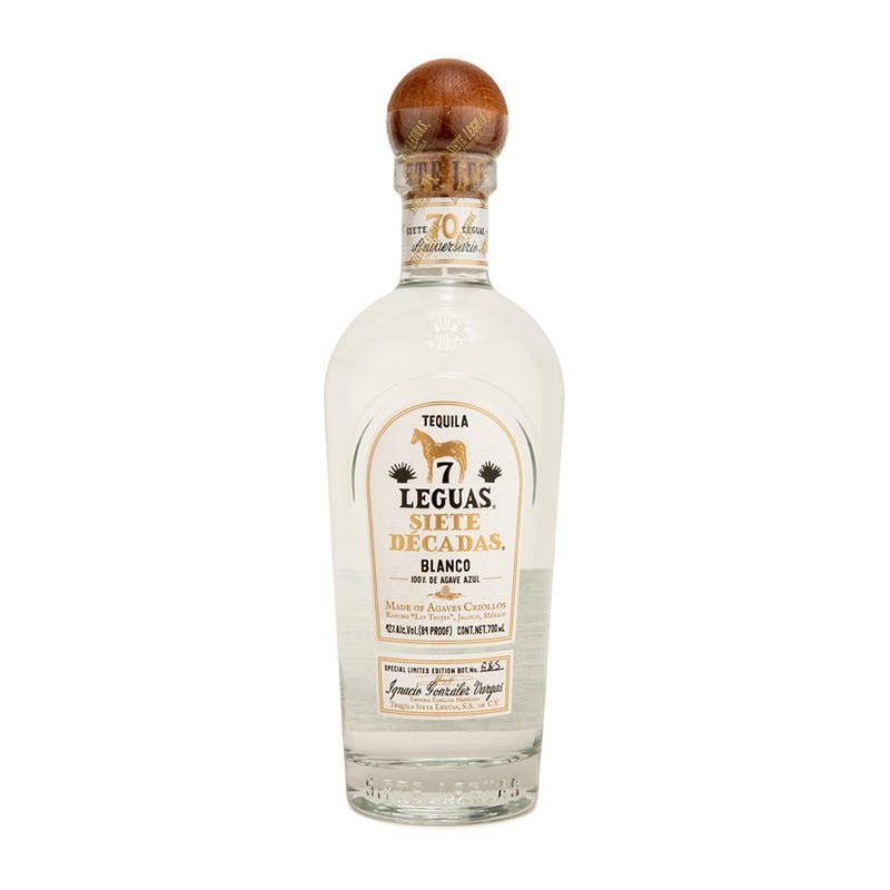 Siete Leguas Siete Decadas Blanco Tequila 700ml