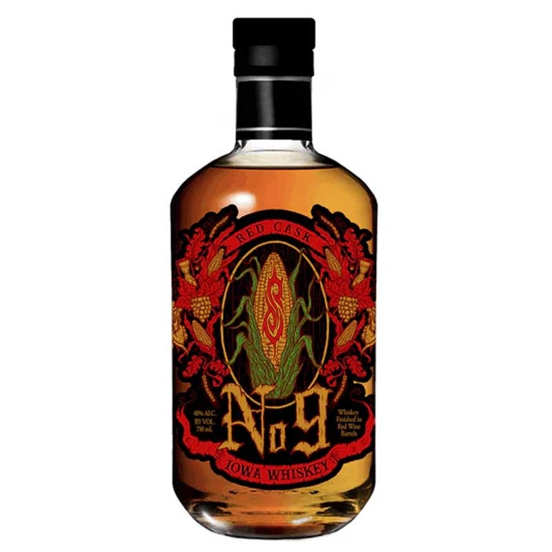 Slipknot No 9 Red Cask Iowa Whiskey 750ml