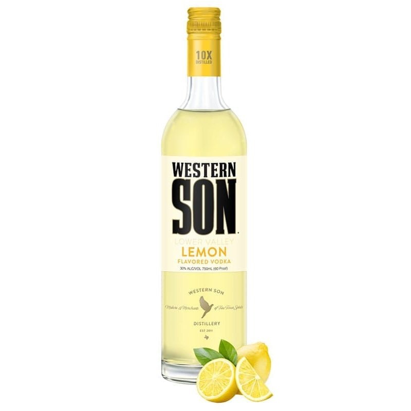 Western Son Lemon Vodka 750ml