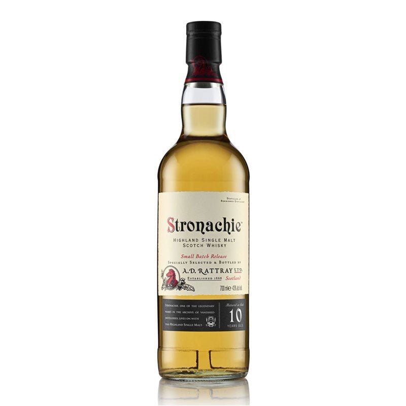 A D Rattray Stronachie 10 Year Old Scotch Whisky 700ml