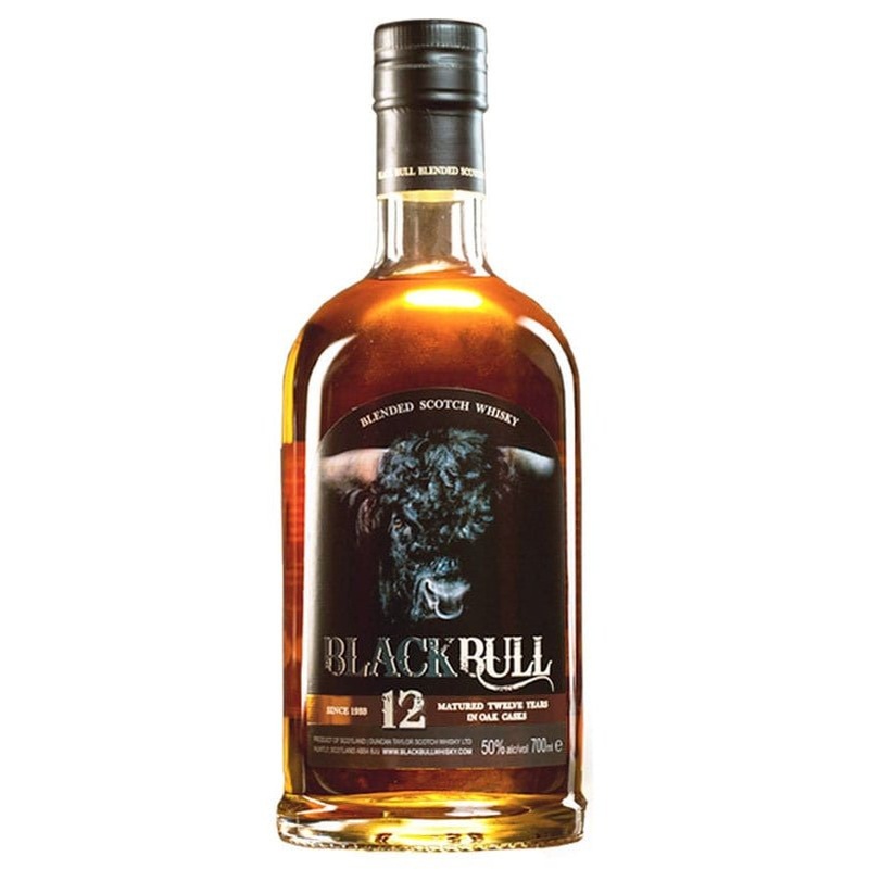 Black Bull 12 Year Blended Scotch Whiskey 750ml