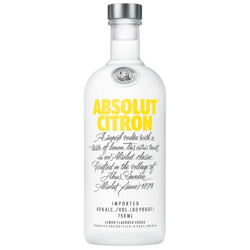 Absolut Citron Vodka 750ml