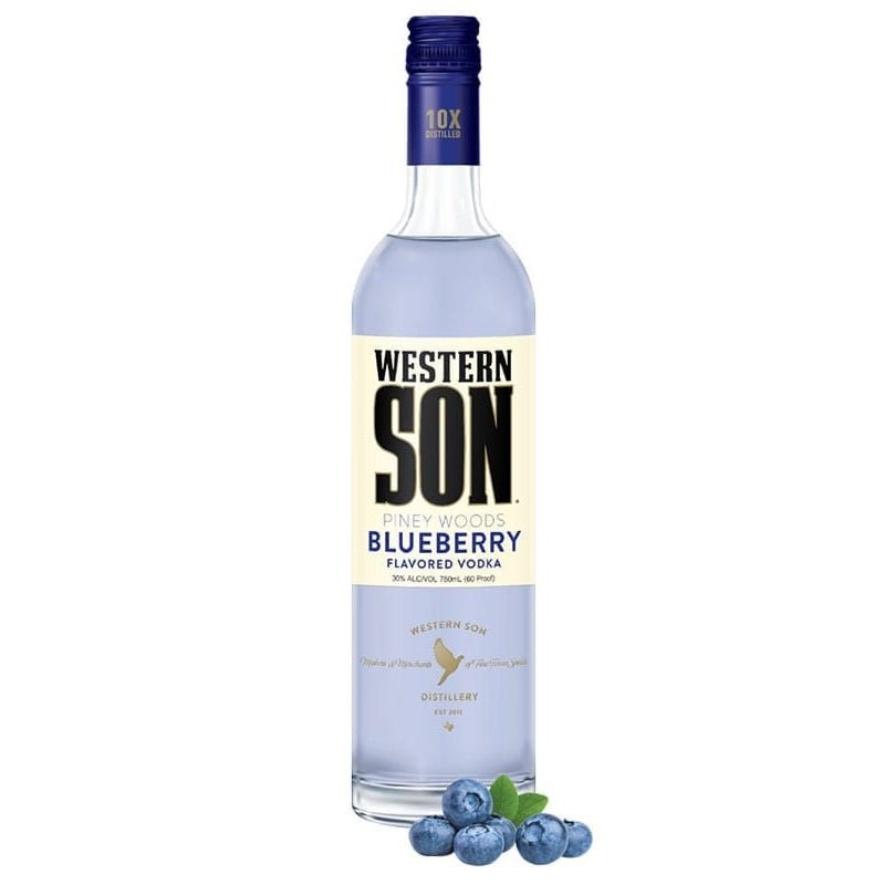 Western Son Blueberry Vodka 750ml