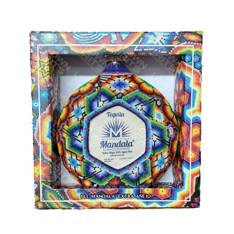 Tequila Mandala Limited Edition Extra Anejo Beaded 1L