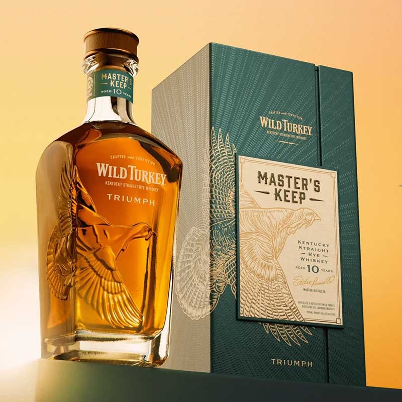 Wild Turkey Master’s Keep Triumph Straight Rye 10 Year Whiskey 750ml