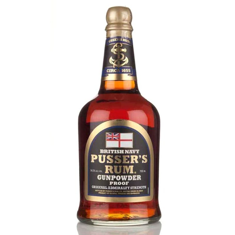 British Navy Pusser’s Rum Gunpowder Proof 750ml