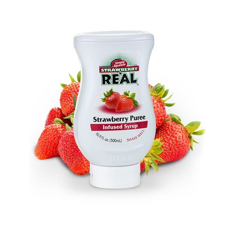 Strawberry Real Infused Syrup 16.9oz
