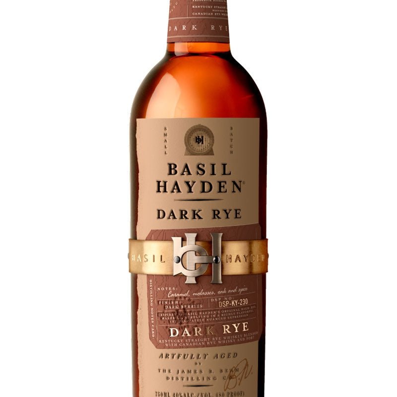 Basil Haydens Dark Rye Whiskey 750ml