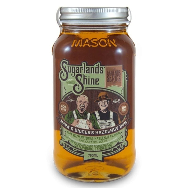 Sugarlands Shine Mark & Digger’s Hazelnut Rum