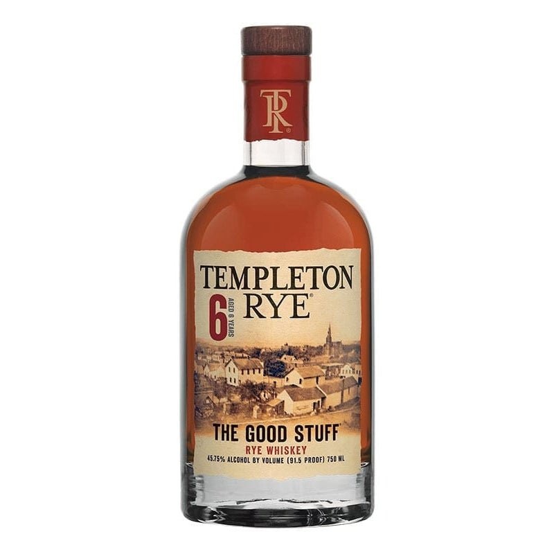 Templeton Rye Whiskey 6 Year 750ml