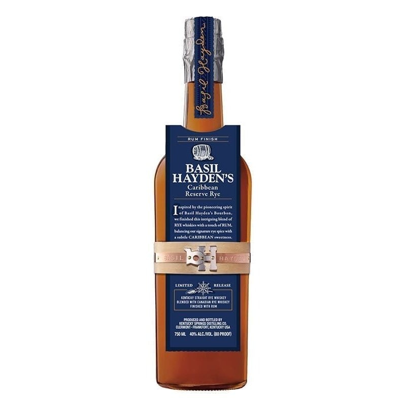 Basil Hayden’s Caribbean Reserve Rye Whiskey