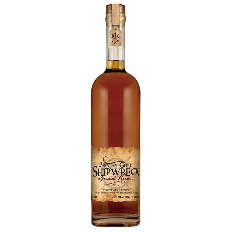 Brinley Gold Shipwreck Spiced Rum 750ml