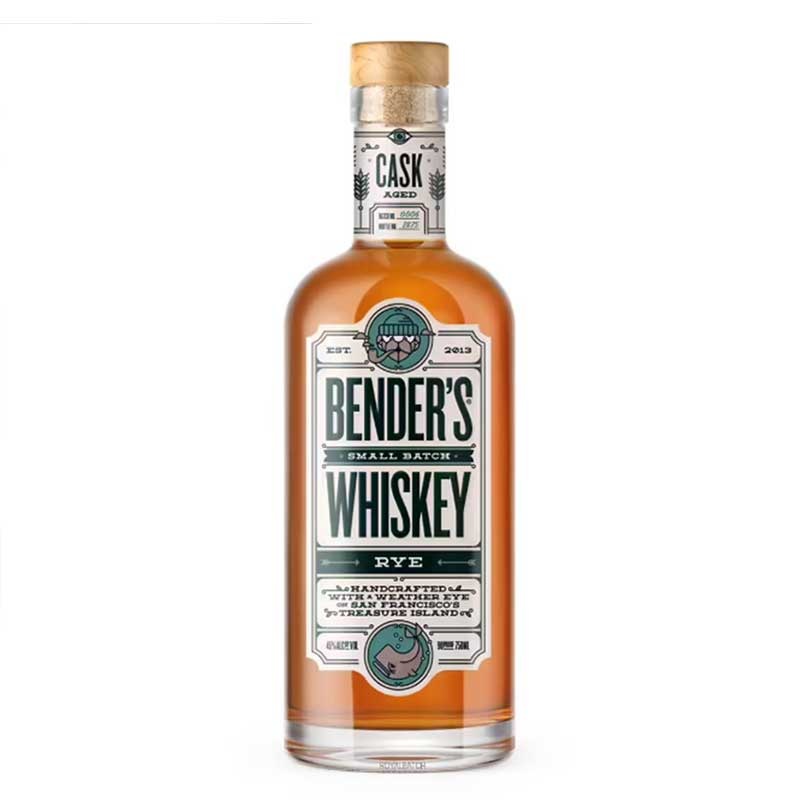 Bender’s Small Batch No6 Rye Whiskey 750ml