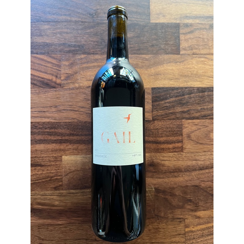 2021 Gail Sangiovese Monte Rosso Vineyard