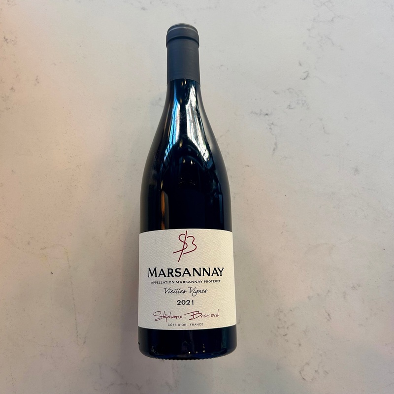 2021  Stphane Brocard – Closerie des Alisiers Vieilles Vignes Marsannay – Cte d’Or – France