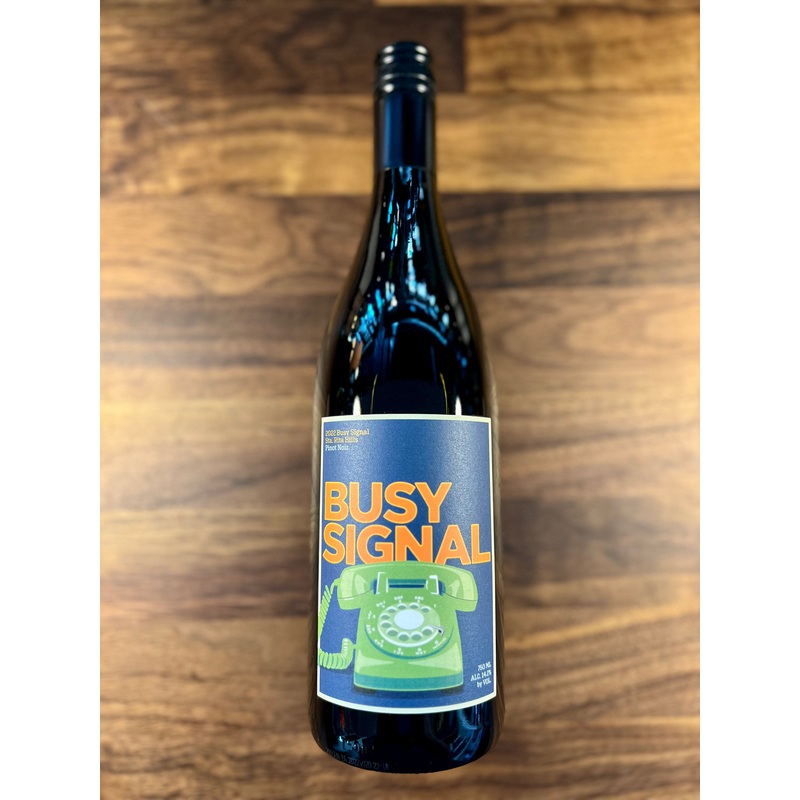 2022 Busy Signal Sta. Rita Hills Pinot Noir