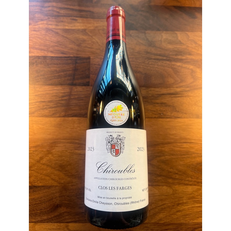 2023 Domaine Cheysson Clos Les Farges Chiroubles Beaujolais Rouge