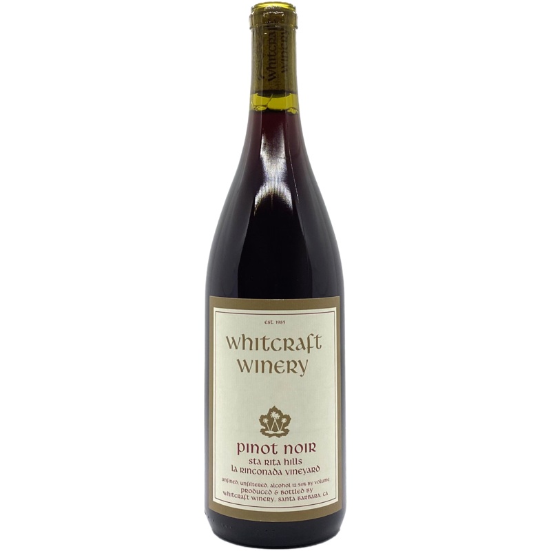Whitcraft Pinot Noir La Rinconada Sta. Rita Hills 2018