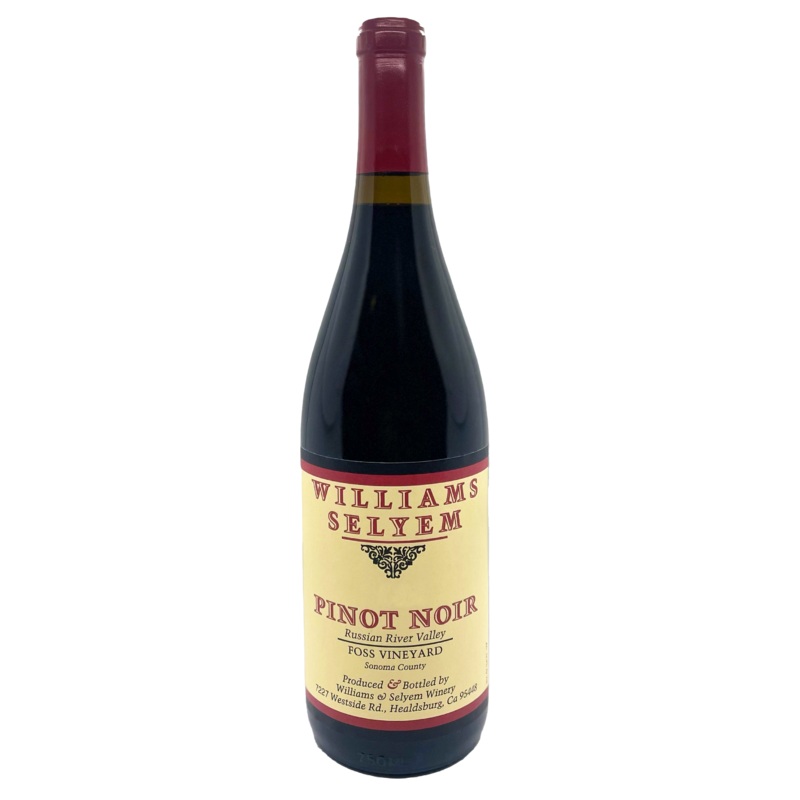 Williams Selyem Pinot Noir Foss Russian River Valley 2021