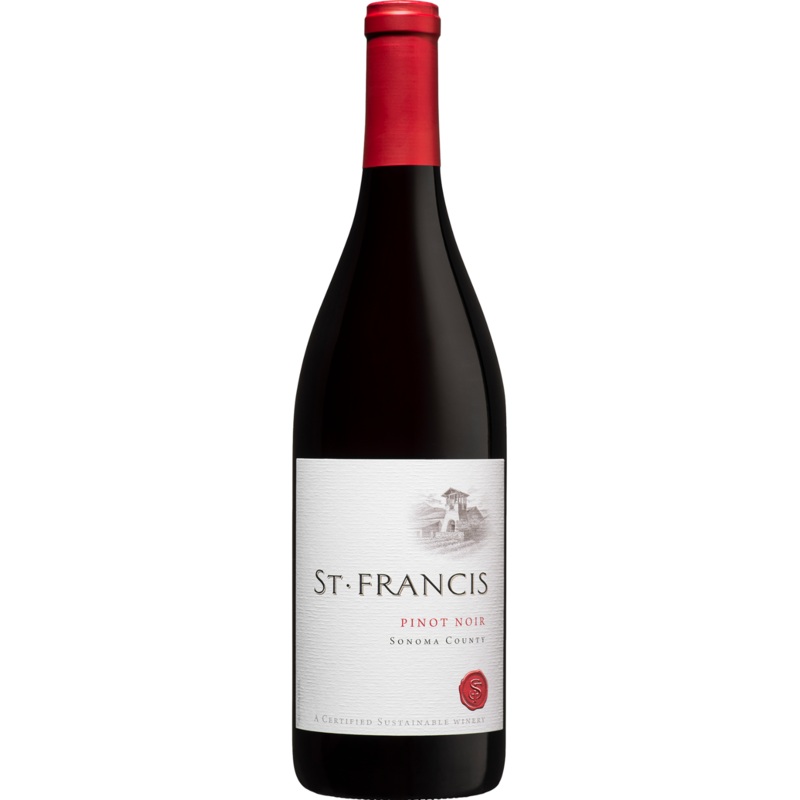 St. Francis Pinot Noir, Sonoma County, USA 2023 Case (6x750ml)