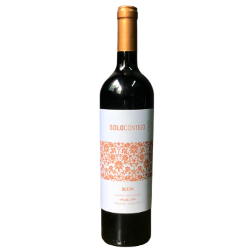 Solo Contigo Icon Malbec Barrel Fermented, Mendoza, Argentina 2015