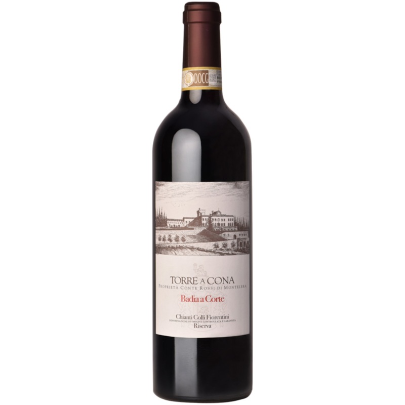 Torre a Cona ‘Badia a Corte’, Chianti Colli Fiorentini Riserva DOCG, Italy 2018 Case (6x750ml)