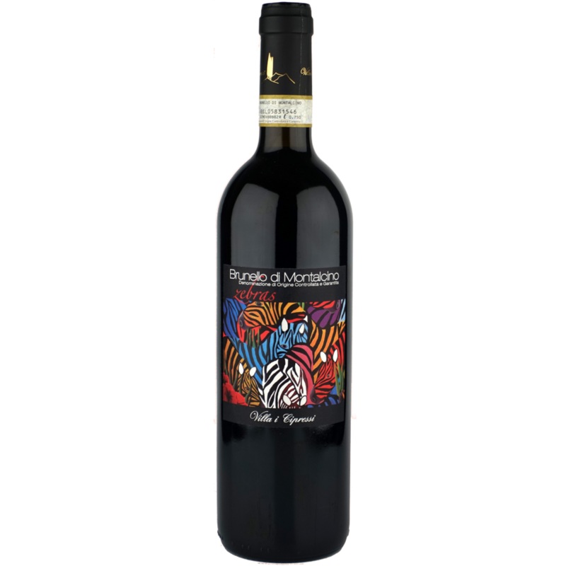Villa I Cipressi ‘Zebras’, Brunello di Montalcino DOCG, Italy 2019
