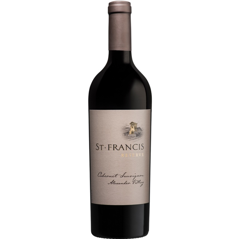 St. Francis Reserve Cabernet Sauvignon, Alexander Valley, USA 2021 Case (6x750ml)