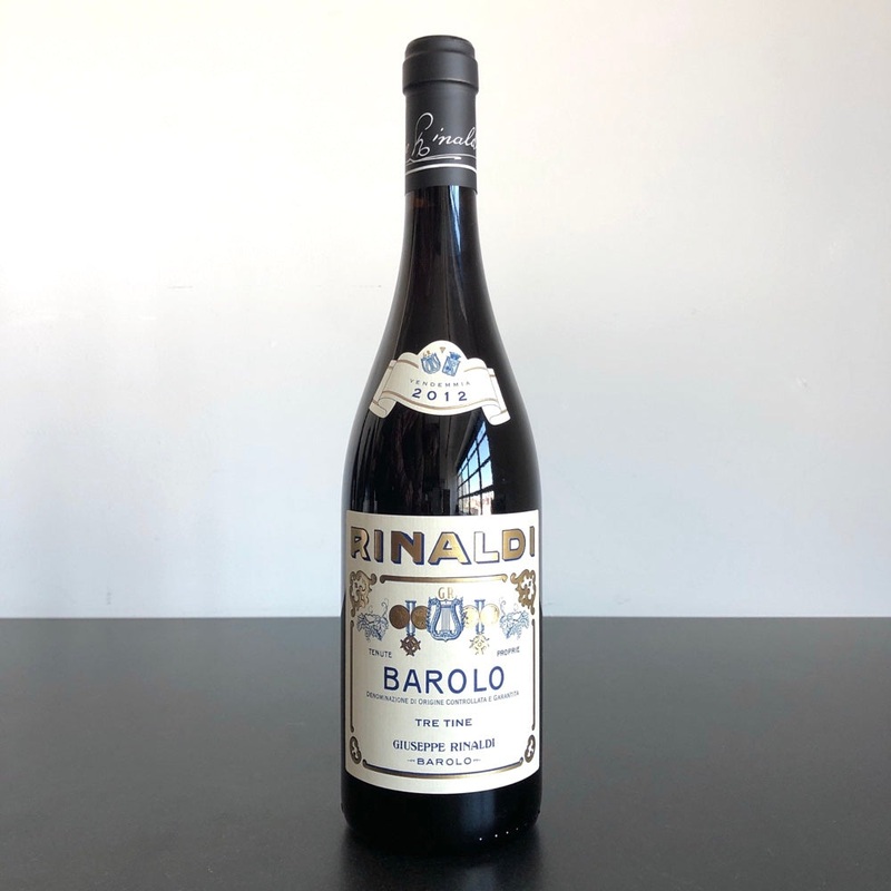 2012 Giuseppe Rinaldi, ‘Tre Tine’ Barolo DOCG, Piedmont, Italy