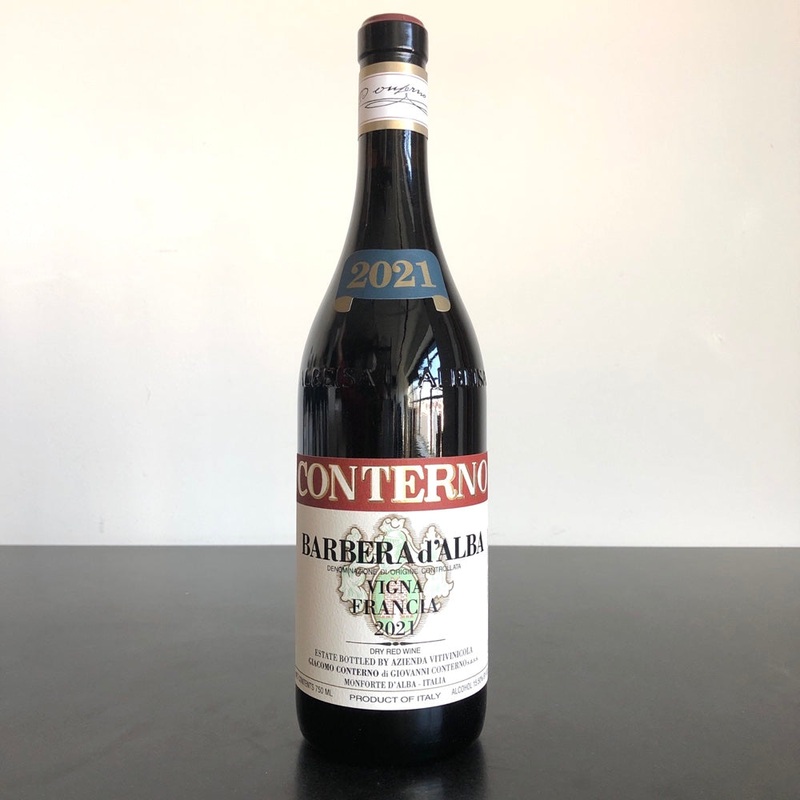 2021 Giacomo Conterno Vigna Francia Barbera d’Alba Piedmont, Italy