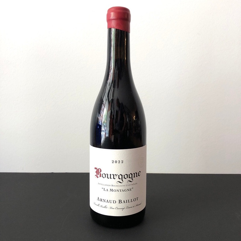 2022 Arnaud Baillot Bourgogne Rouge La Montagne, Burgundy, France