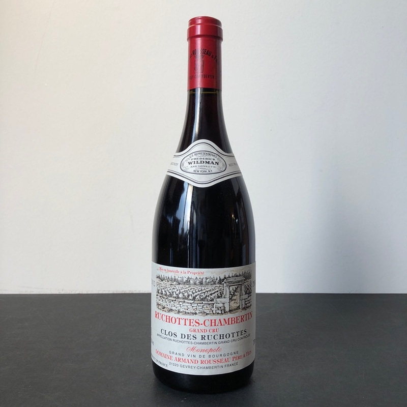 2012 Domaine Armand Rousseau Pere et Fils Ruchottes-Chambertin Grand Cru ‘Clos des Ruchottes’ Monopole, Cote de Nuits, France