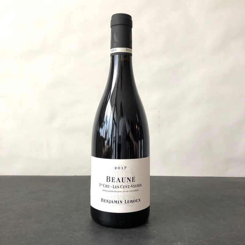 2017 Benjamin Leroux ‘Les Cent-Vignes’, Beaune Premier Cru, France