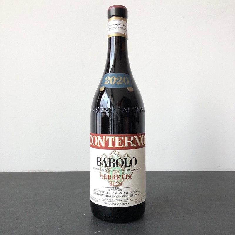 2020 Giacomo Conterno ‘Cerretta’, Barolo DOCG, Italy