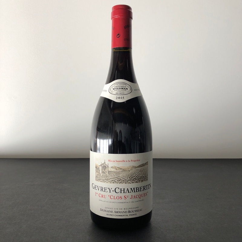 2015 Domaine Armand Rousseau Clos Saint-Jacques Gevrey-Chambertin Premier Cru, France