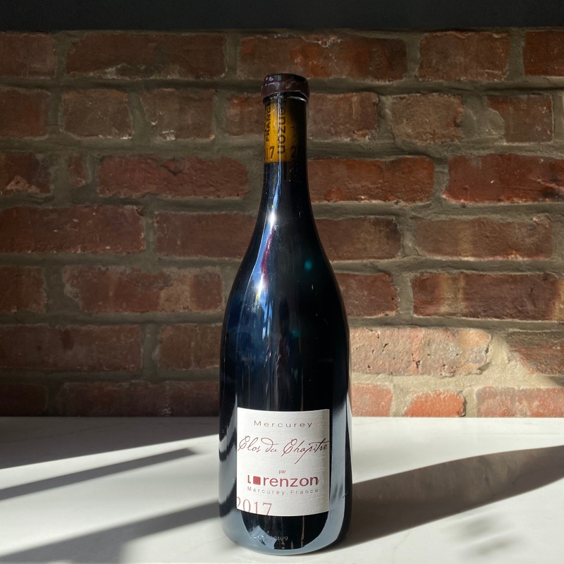 2017 Domaine Bruno Lorenzon, Mercurey Rouge Clos du Chapitre Mercurey, France
