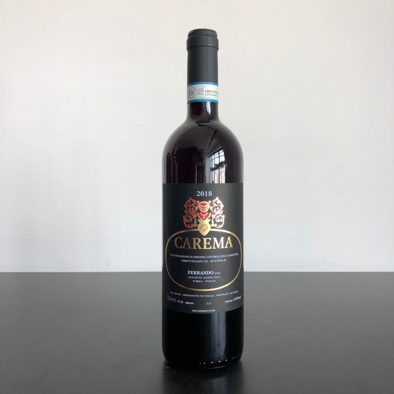2018 Ferrando Black Label – Etichetta Nera Nebbiolo di Carema Piedmont, Italy