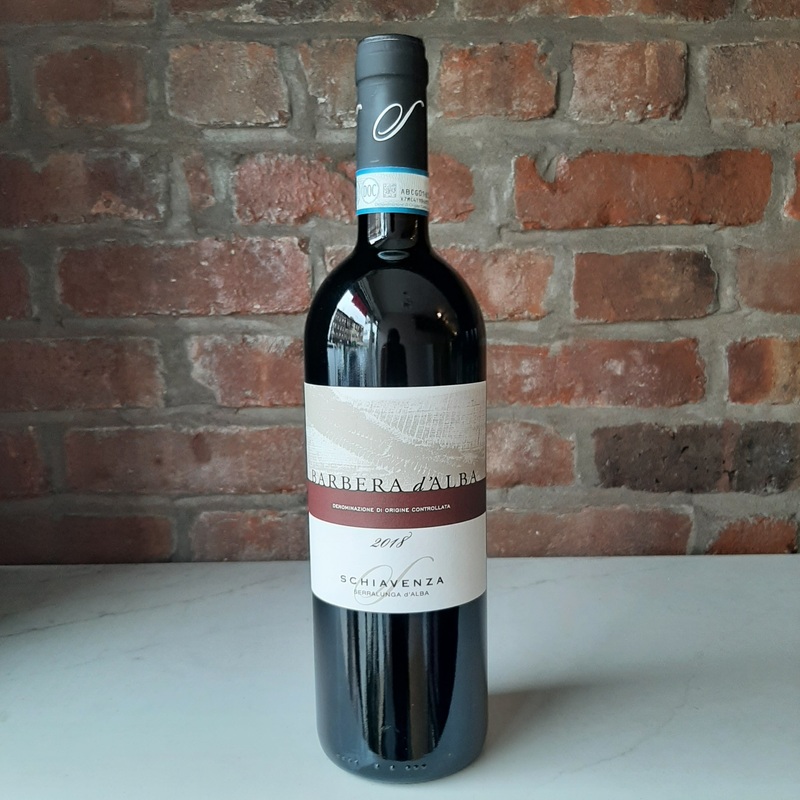2018 Schiavenza Barbera d’Alba Piedmont, Italy