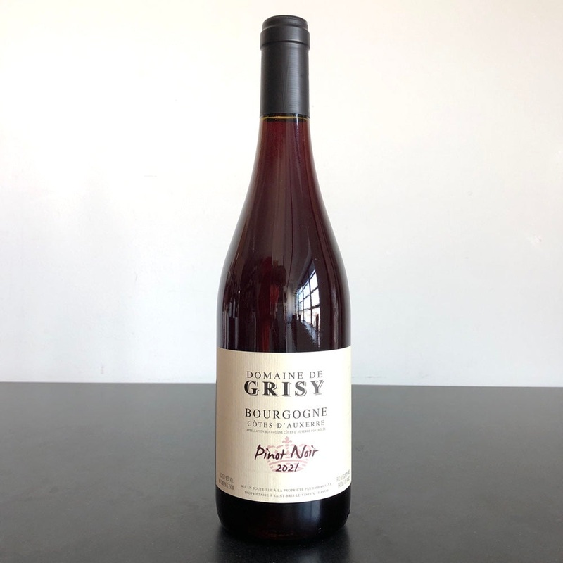2021 Domaine de Grisy Bourgogne Cotes d’Auxerre Pinot Noir, Burgundy, France
