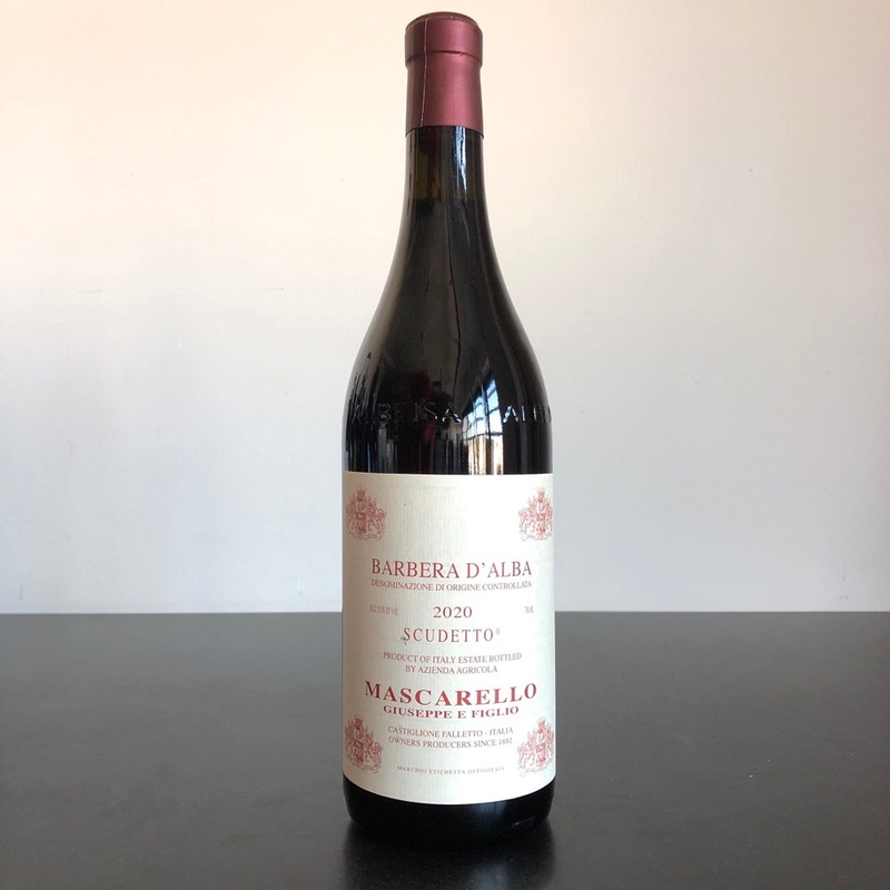 2020 Giuseppe Mascarello e Figlio Scudetto Barbera d’Alba Superiore, Piedmont, Italy