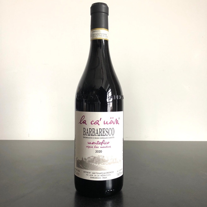 2020 La Ca Nova ‘Montefico vigna Bric Mentina’ Barbaresco DOCG, Italy