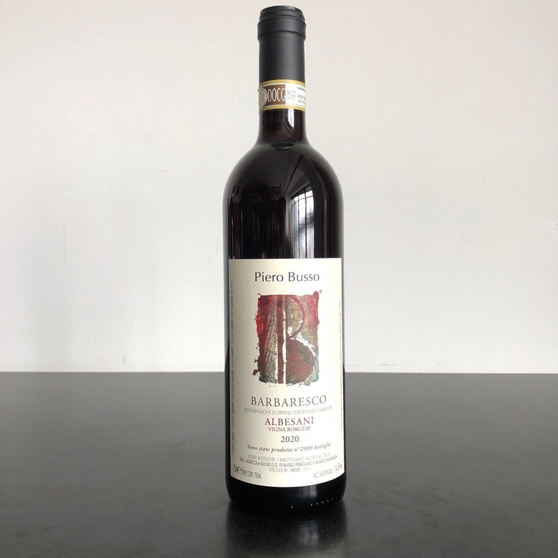 2020 Piero Busso ‘Albesani Vigna Borgese’ Barbaresco DOCG, Italy