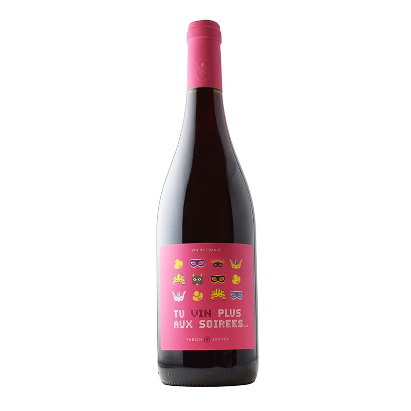 2022 Fabien Jouves Tu Vin Plus Aux Soirees Red