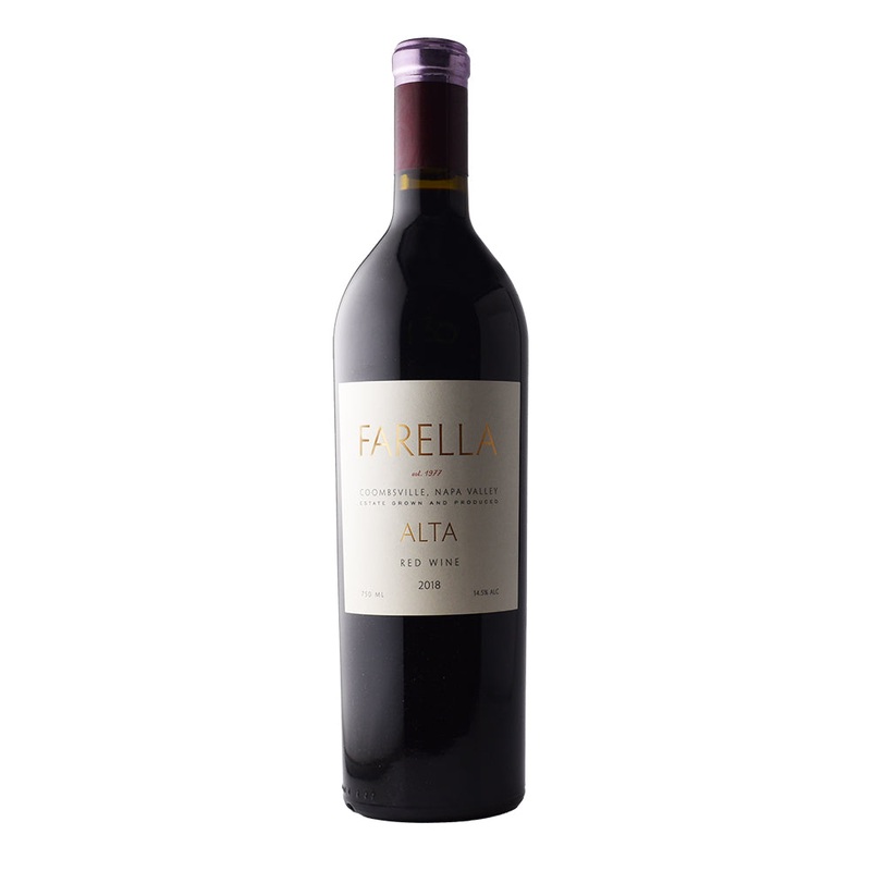 2018 Farella Alta Red Wine, Coombsville, Napa Valley